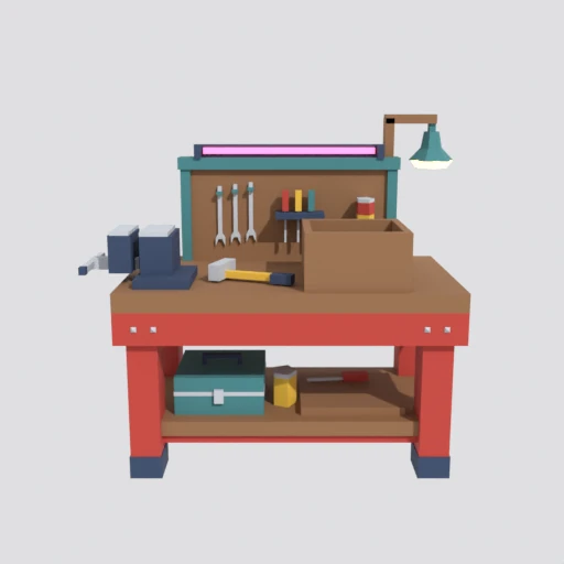 Workbench, unpacked, 3D model render